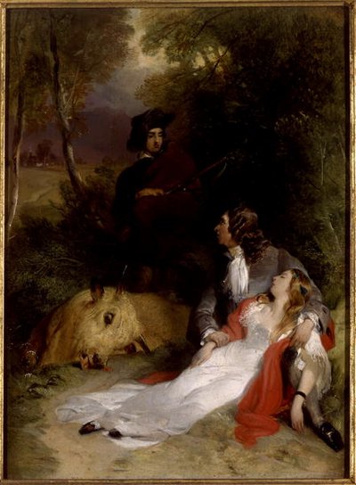 La novia de Lammermoor, c.1830 de Edwin Landseer