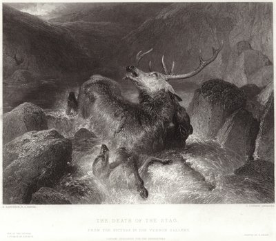 La Muerte del Ciervo de Edwin Landseer