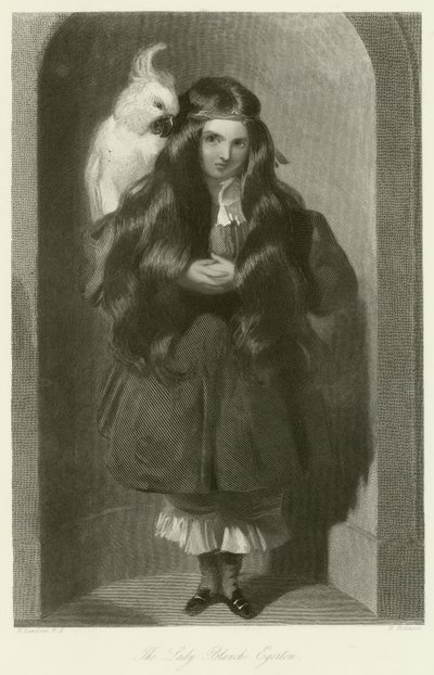 La dama Blanche Egerton de Edwin Landseer