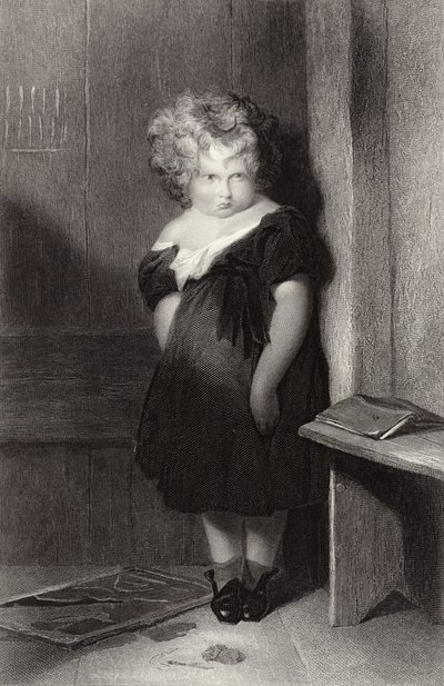 El niño travieso de Edwin Landseer