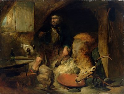 El salvaje, c.1838 de Edwin Landseer