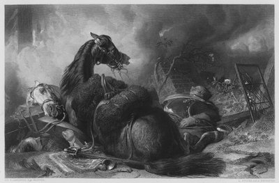 Guerra, de la imagen en la Galería Vernon de Edwin Landseer