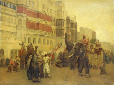 Un día de fiesta en Bekanir-Beloochistán, Bekanir de Edwin Lord Weeks