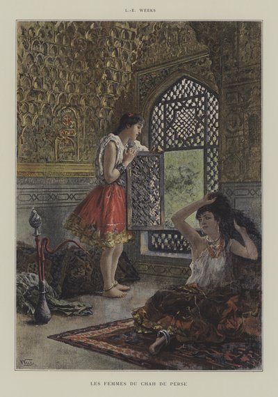 Las Esposas del Shah de Persia de Edwin Lord Weeks