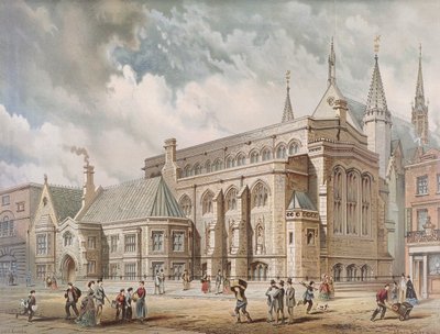 Biblioteca Guildhall, Londres, 1872 de Edwin Thomas Dolby
