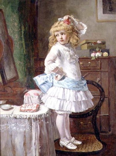 El nuevo vestido de fiesta de Edwin Thomas Roberts