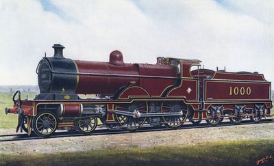 A lo largo del Valle del Edén: Una Deeley Compound Engine 1000 para el Midland Railway de Edwin Thomas Rudd