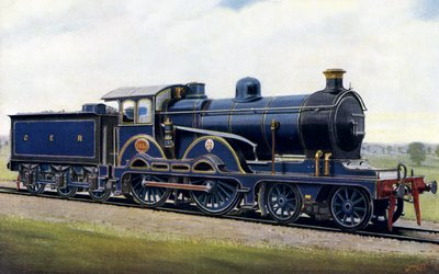 Entre los Broads: Un vehículo de ocho ruedas para el Great Eastern Railway de Edwin Thomas Rudd