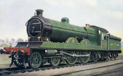 Bajo la sombra de York Minster: Un complejo del noreste. Locomotora de vapor de los Ferrocarriles de Londres y del Noreste Clase C8 731 de Edwin Thomas Rudd