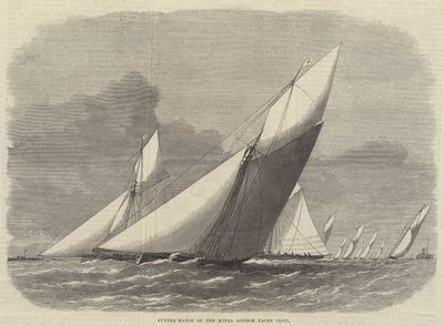 Competencia de Cortadores del Royal London Yacht Club de Edwin Weedon