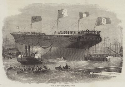 Lanzamiento del Torino, en Blackwall de Edwin Weedon