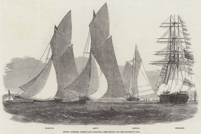 Regata del Royal Victoria Yacht Club, la competencia por la Copa de Su Majestad de Edwin Weedon