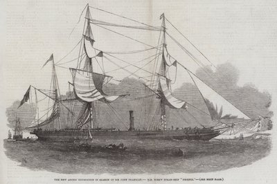 La nueva expedición ártica en busca de Sir John Franklin, HM Screw Steam-Ship Phoenix de Edwin Weedon