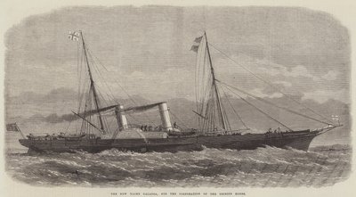El nuevo yate Galatea, para la Corporación de Trinity House de Edwin Weedon