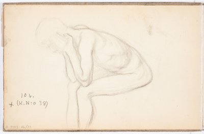 Hombre sentado de Eero Järnefelt