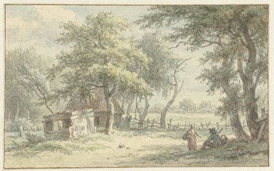 Figuras en la cabaña del Naarder Houd de Egbert van Drielst