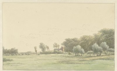 Paisaje cerca de Wageningen de Egbert van Drielst