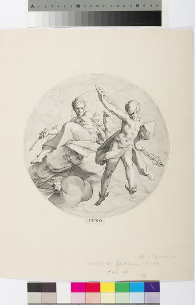 Juno (grabado) de Egbert van Panderen