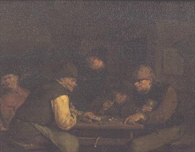 Los jugadores de cartas, c.1655-60 de Egbert van the Elder Heemskerck