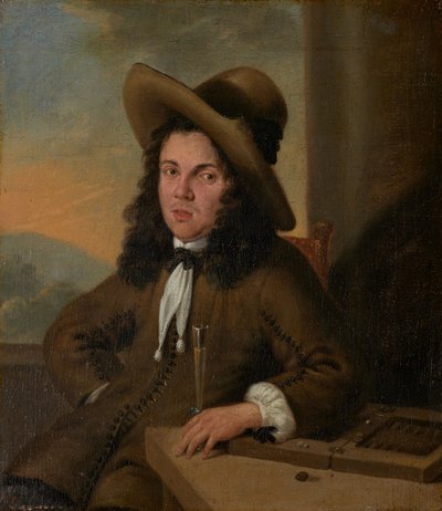 Retrato de Aernout van Overbeke, circa finales de 1650s-principios de 1660s de Eglon Hendrick van der Neer