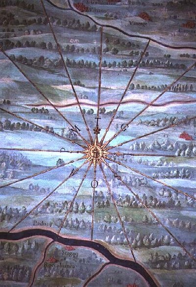 Rayos de sol (detalle) de Egnazio Danti