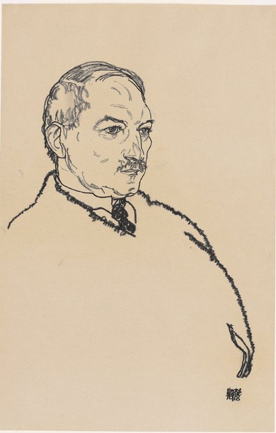 August Lederer, 1918 de Egon Schiele