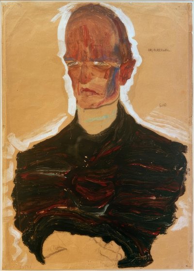 Retrato del Dr. Oskar Reichel de Egon Schiele
