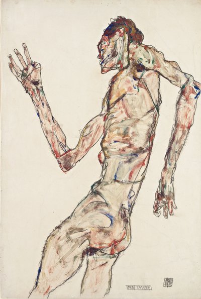 El bailarín de Egon Schiele