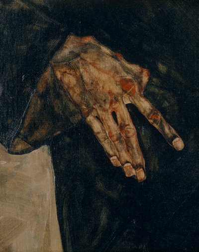 Die Eremiten (óleo sobre lienzo) de Egon Schiele