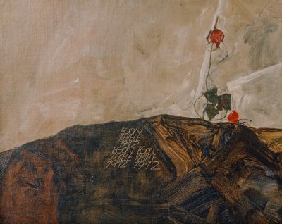 Die Eremiten (óleo sobre lienzo) de Egon Schiele