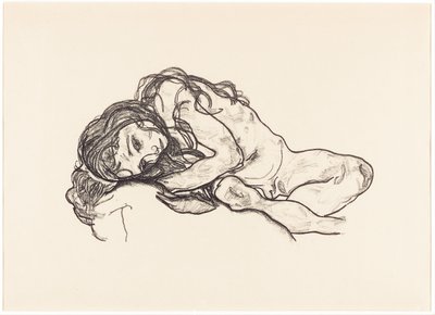 Chica de Egon Schiele
