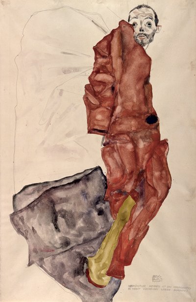 Obstaculizar al artista es un crimen: es asesinar la vida en la raíz de Egon Schiele