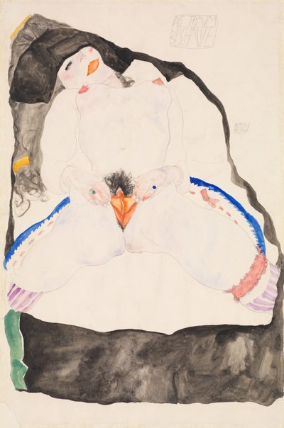 Observado en un sueño, 1911 de Egon Schiele