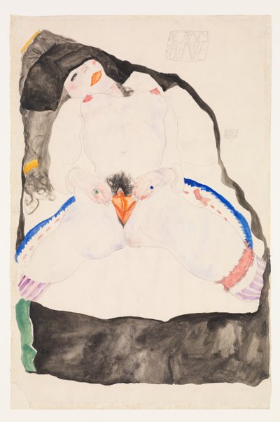 Observado en un sueño, 1911 de Egon Schiele