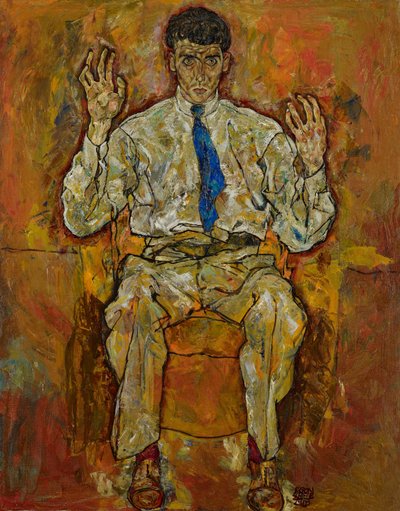 Retrato de Paris von Gütersloh (1887-1973) de Egon Schiele