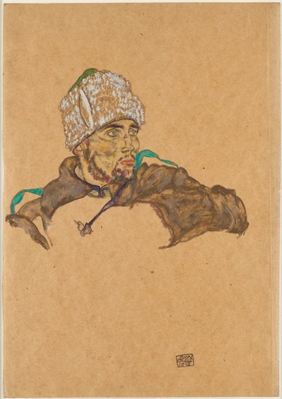 prisionero de guerra ruso de Egon Schiele