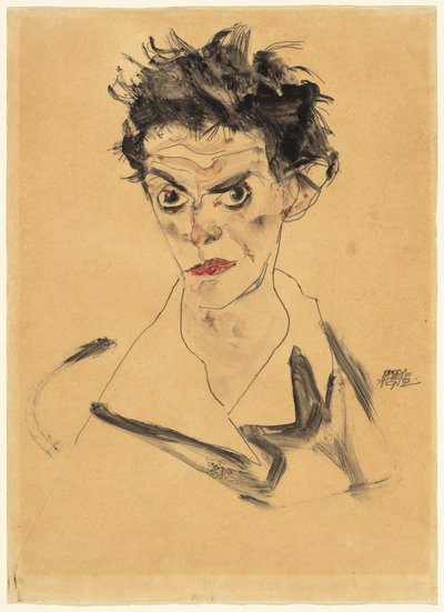 Autorretrato de Egon Schiele