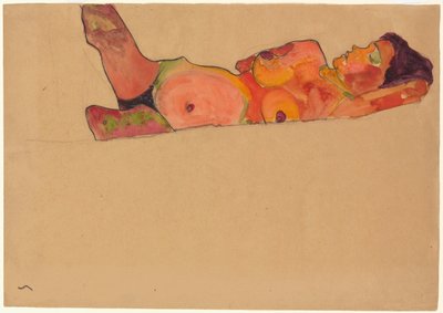 Niña durmiendo de Egon Schiele