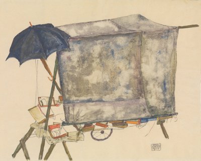 Carro de Calle de Egon Schiele
