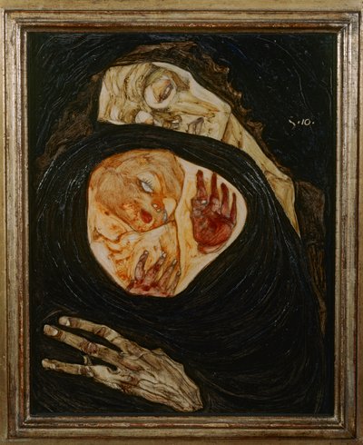 Madre muerta I de Egon Schiele