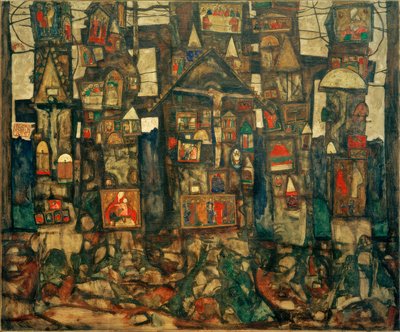 Devoción en el bosque de Egon Schiele