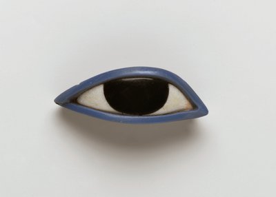 Ojo derecho de un ataúd antropoide de Egyptian