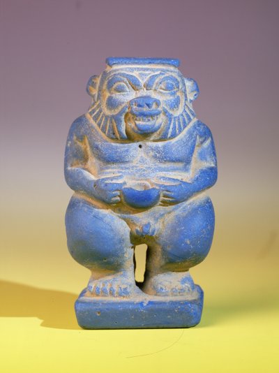 Estatuilla de Bes (cerámica) de Egyptian
