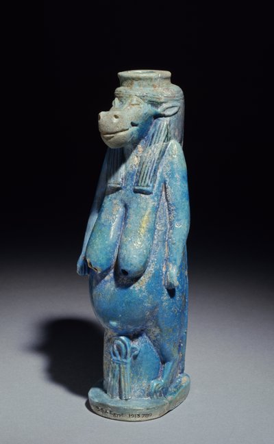 Taueret, la diosa hipopótamo, probablemente del Periodo Tardío, c.664-332 a.C. de Egyptian