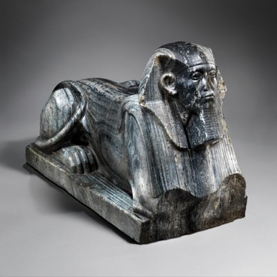 Senwosret III como una Esfinge, c.1850 a.C. de Egyptian 12th Dynasty