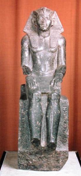 Estatua de Amenemhat III de Egyptian 12th Dynasty