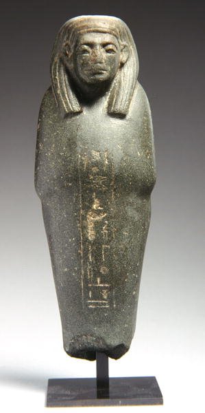 Figura ushabti para el sacerdote Ra-s-hetep-ib, Reino Medio, c.1950 a.C. de Egyptian 12th Dynasty