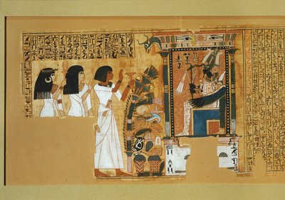 Libro de los Muertos del escriba Nebqed, reinado de ... de Egyptian 18th Dynasty