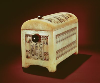Cofre, de la Tumba de Tutankamón, Nuevo Reino de Egyptian 18th Dynasty