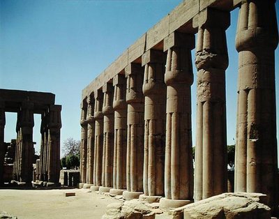 Patio de Amenhotep III de Egyptian 18th Dynasty